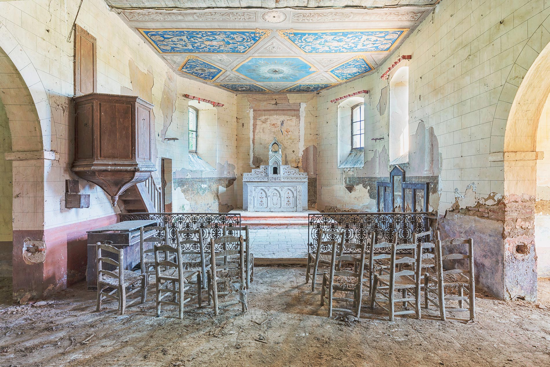 Urbex La Fricherie God bless you 13